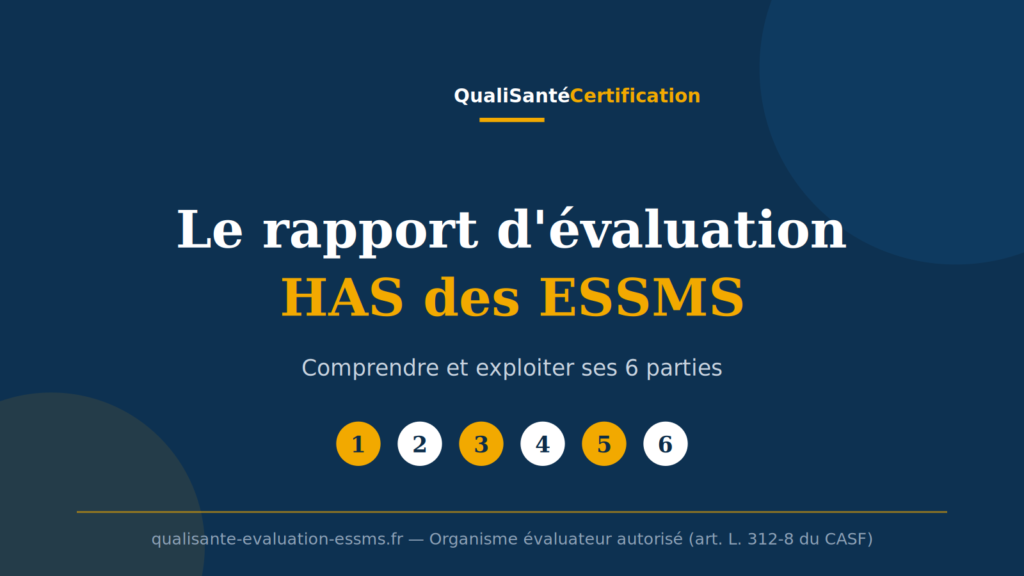 rapport d'évaluation HAS